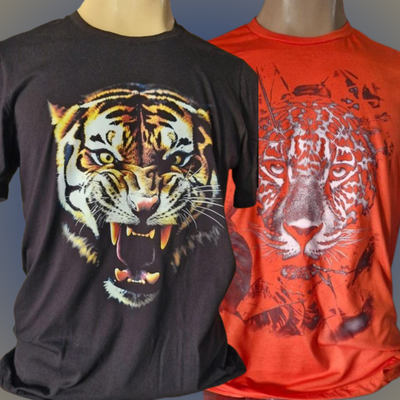 Camiseta básica em algodão personalizada em DTF - Nobre Comunicação Visual