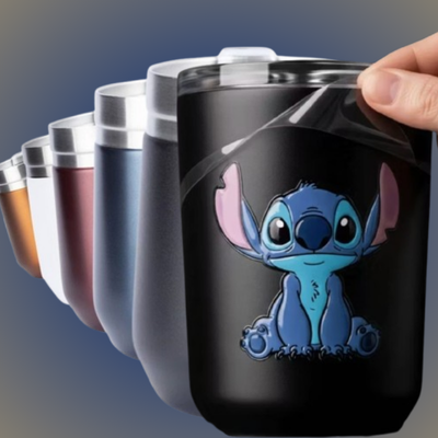 Copo térmico 295ml personalizado em DTF - Nobre Comunicação Visual