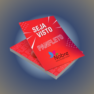 Panfleto Frente 10x14cm - Nobre Comunicação Visual