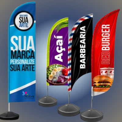 Wind Banner Personalizado - Nobre Comunicação Visual