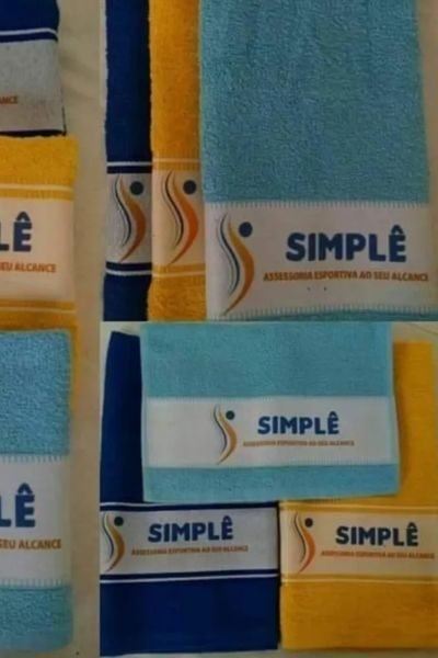 Toalhas para rosto e mãos sublimadas - Nobre Comunicação Visual