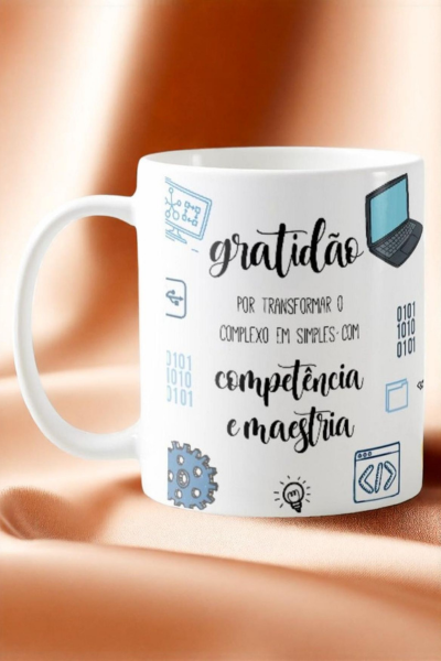 Caneca branca personalizada