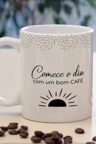Caneca branca personalizada