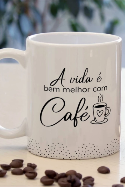 Caneca branca personalizada