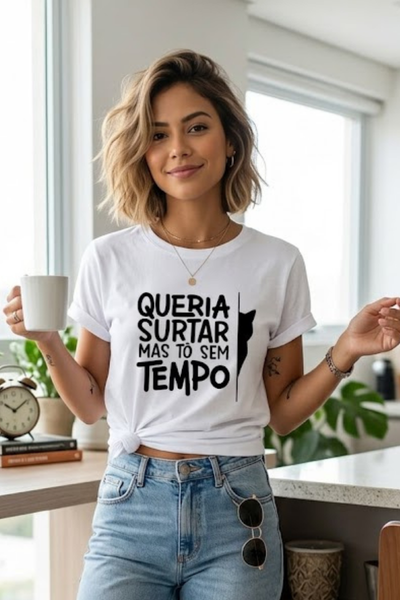 Camiseta fem. básica branca para sublimação – Nobre Comunicação Visual