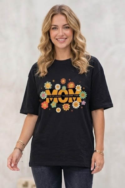 Camiseta oversized preta em algodão – Nobre Comunicação Visual