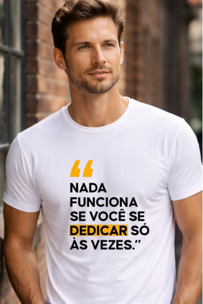 Camiseta básica 100% poliéster