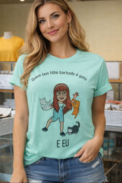 Camiseta fem. básica collor para sublimação – Nobre Comunicação Visual