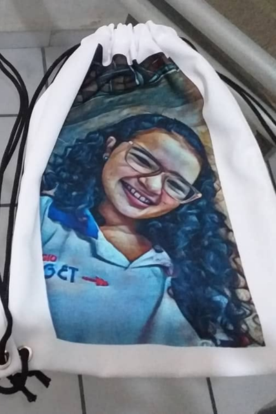 Sacochila em tecido oxeford para personalizar – Nobre Comunicação Visual