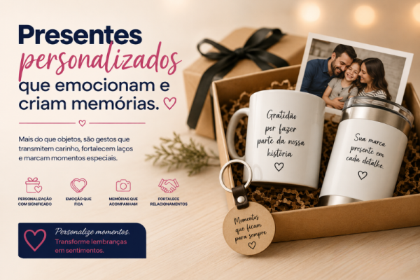 Presentes personalizados - Blog Nobre Comunicação Visual